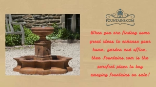 Water Fountain on Sale
