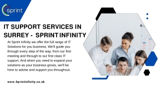 IT Support Services in Surrey - Sprint Infinity