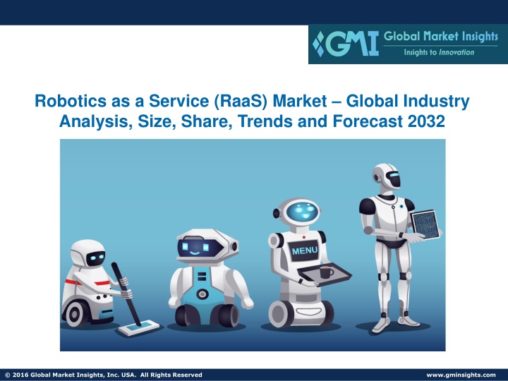 robotics as a service raas market global industry