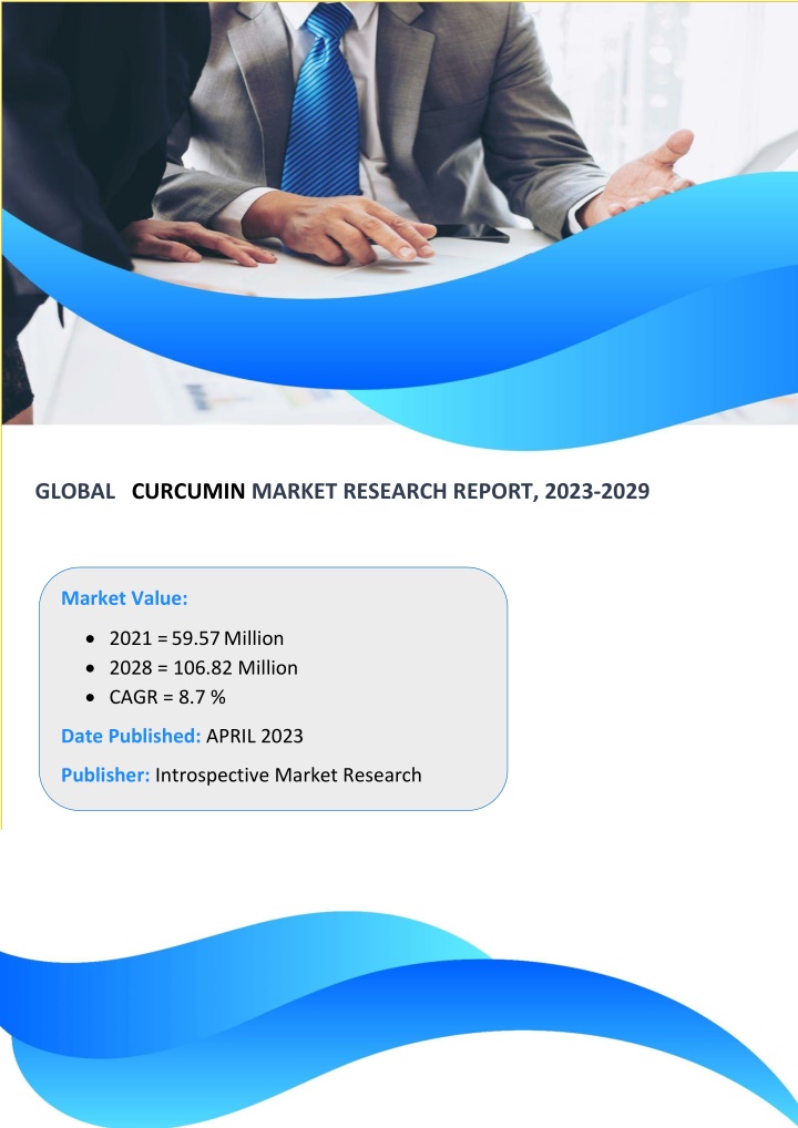 global curcumin market research report 2023 2029