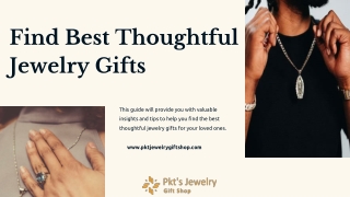 Find Best Thoughtful  Jewelry Gifts