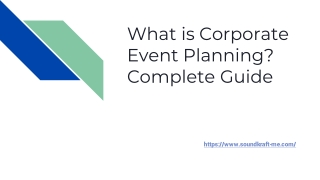 What is Corporate Event Planning