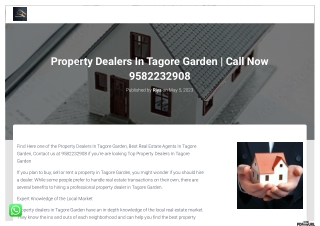 https://nearmepropertydealer.com/property-dealers-in-tagore-garden/
