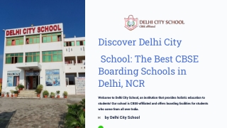 Best CBSE Boarding Schools in Delhi, NCR