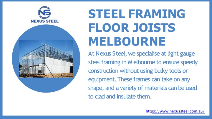 steel framing floor joists melbourne