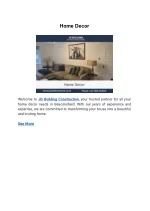 Home Decor - slide 1