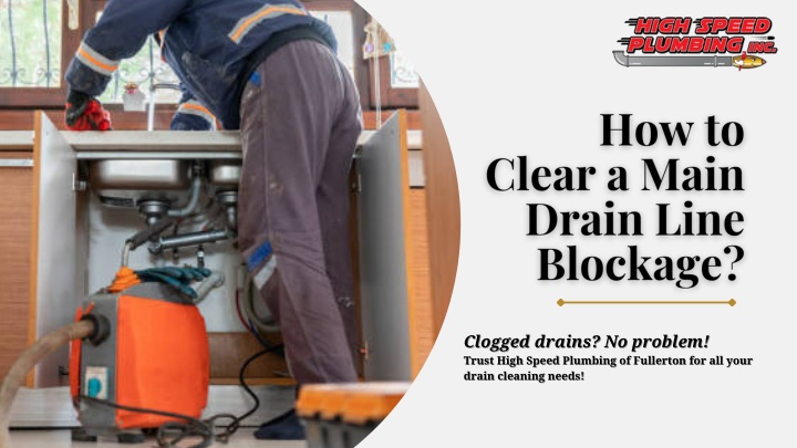 clogged drains no problem clogged drains