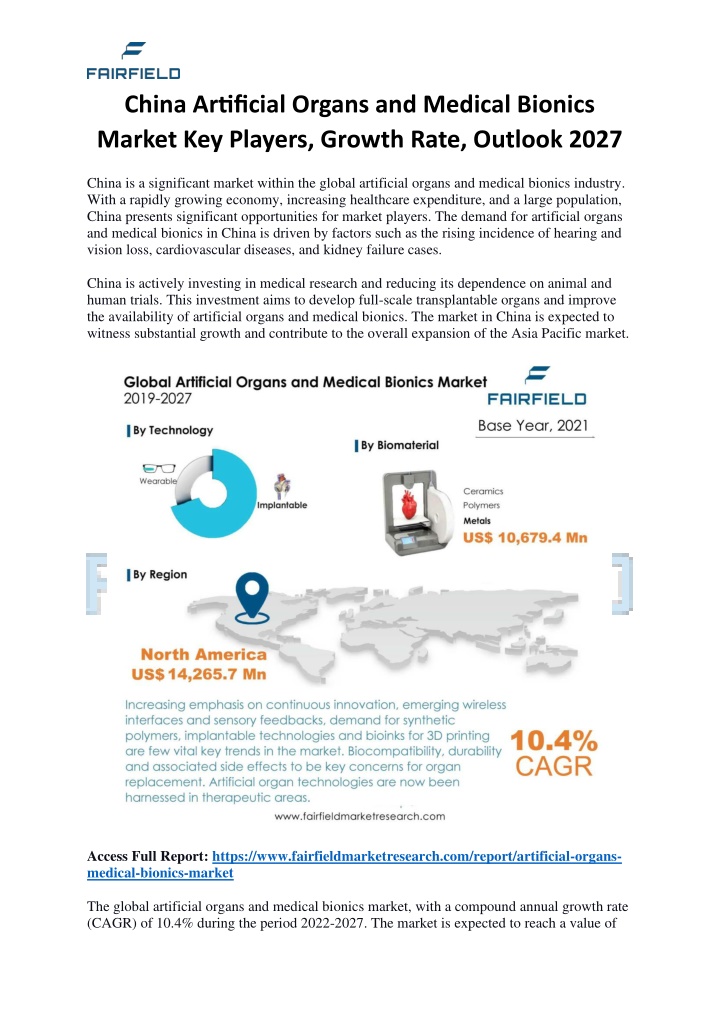 china artificial organs and medical bionics