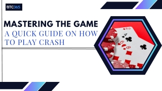 Mastering the Game A Quick Guide on How to Play Crash