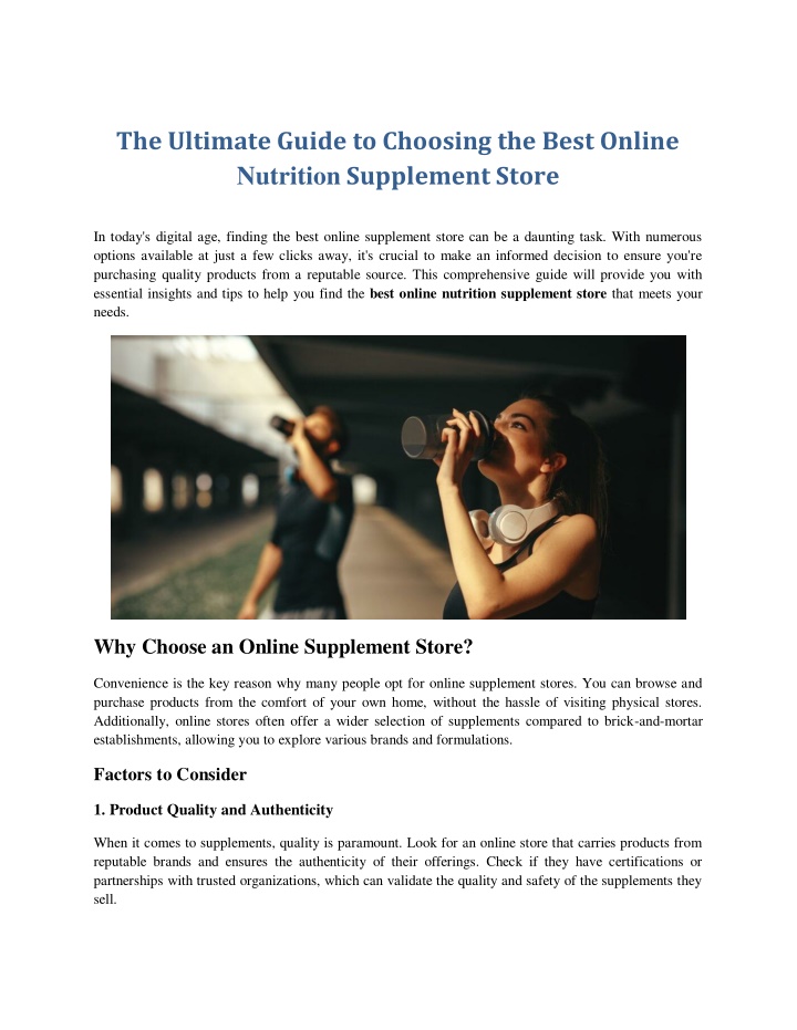 the ultimate guide to choosing the best online