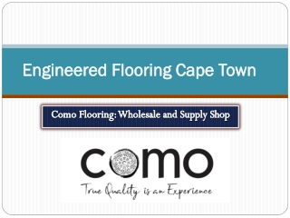 Engineered Flooring Cape Town