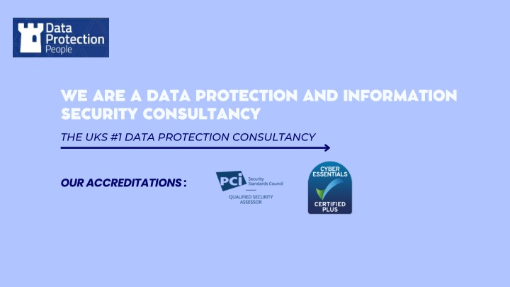 we are a data protection and information security