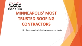 Minneapolis’ Most Trusted Roofing Contractors