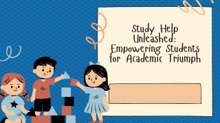 Study Help Unleashed Empowering Students for Academic Triumph