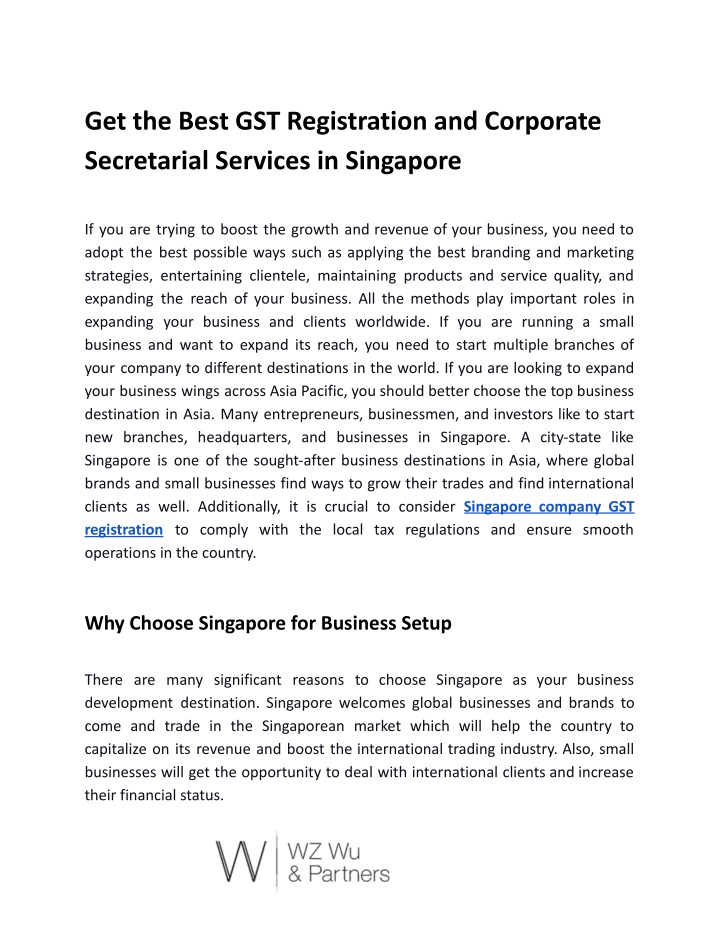 get the best gst registration and corporate