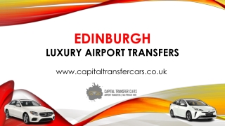 Book Taxi Edinburgh