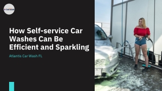 Quick and Easy: The Time-Saving Benefits of Self-Service Car Washes