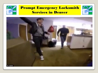 prompt emergency locksmith services in denver