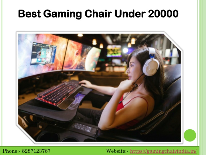 best gaming chair under 20000