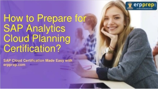 SAP C_SACP_2308: How to Prepare for SAP Analytics Cloud Planning Certification