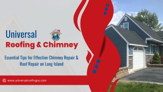 Essential Tips for Effective Chimney Repair & Roof Repair on Long Island