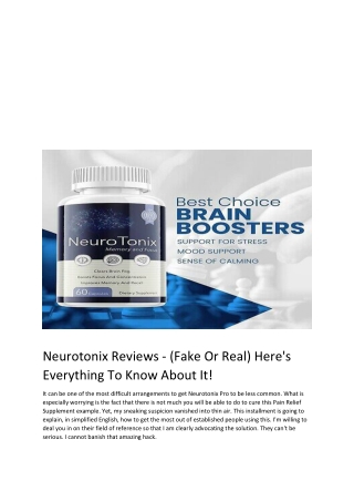 Neurotonix Reviews.pdf 2