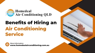 Benefits of hiring an air conditioning service