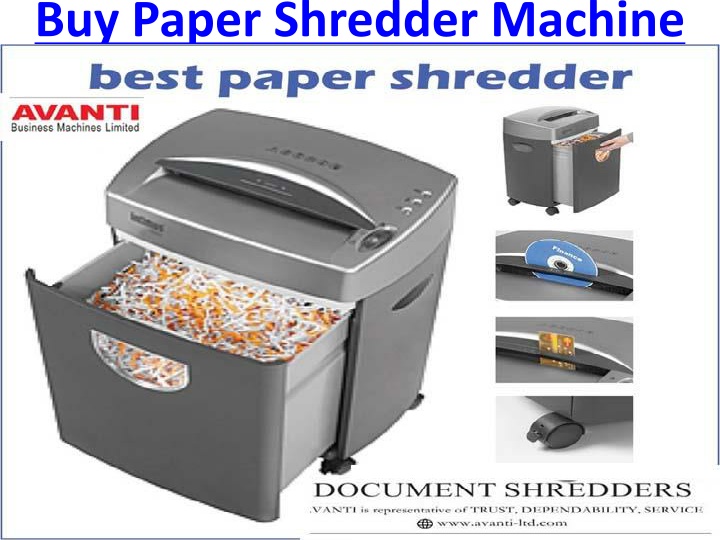 buy paper shredder machine