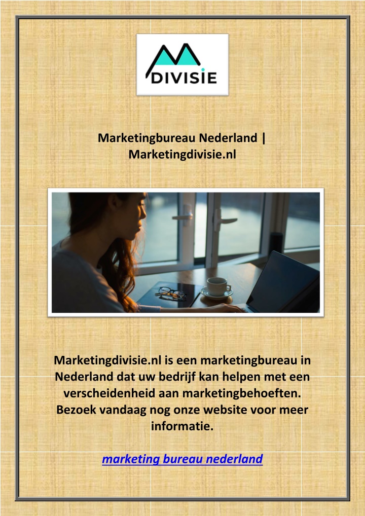 marketingbureau nederland marketingdivisie nl