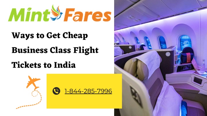 ways to get cheap business class flight tickets