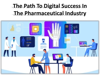 Main 4 Areas of Potential for the digital realm in Pharma