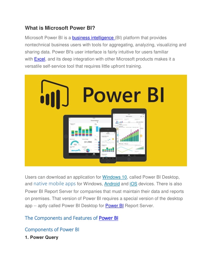 what is microsoft power bi