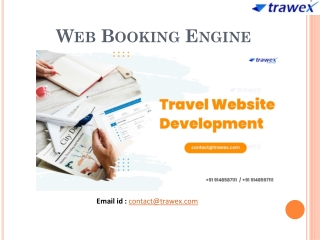 web booking engine