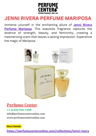 Jenni Rivera Perfume Mariposa