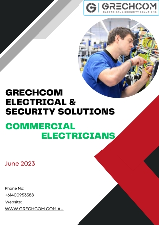 Grechcom Electrical & Security Solutions Commercial  Electricians