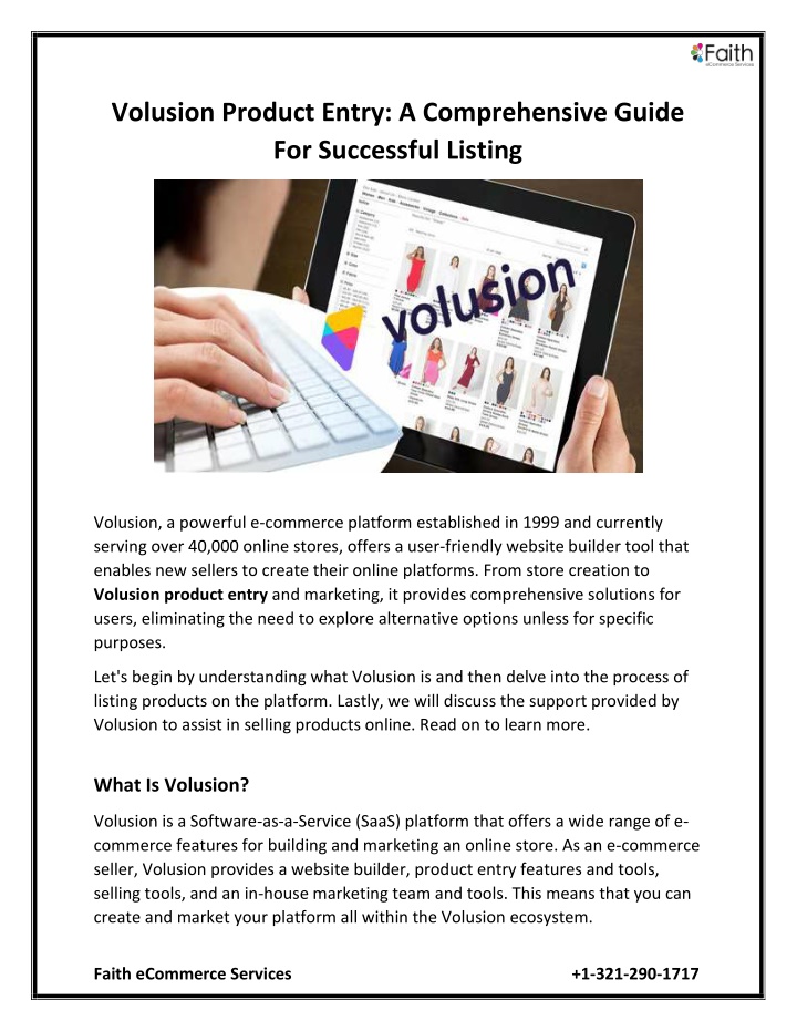 volusion product entry a comprehensive guide