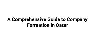 a comprehensive guide to company formation