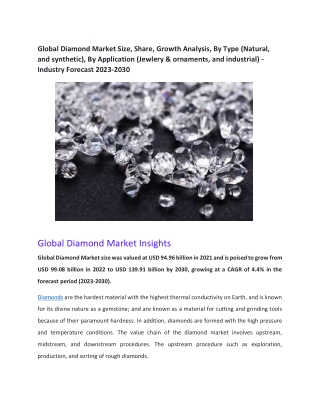 global diamond
