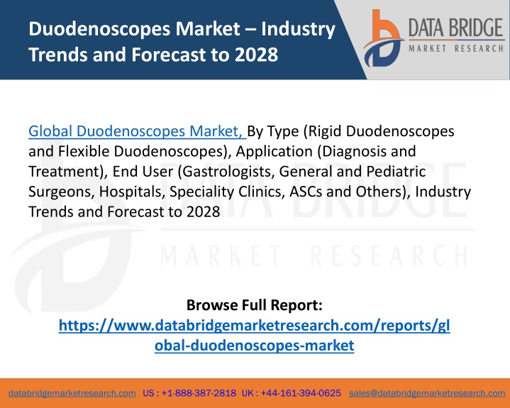 duodenoscopes market industry trends and forecast