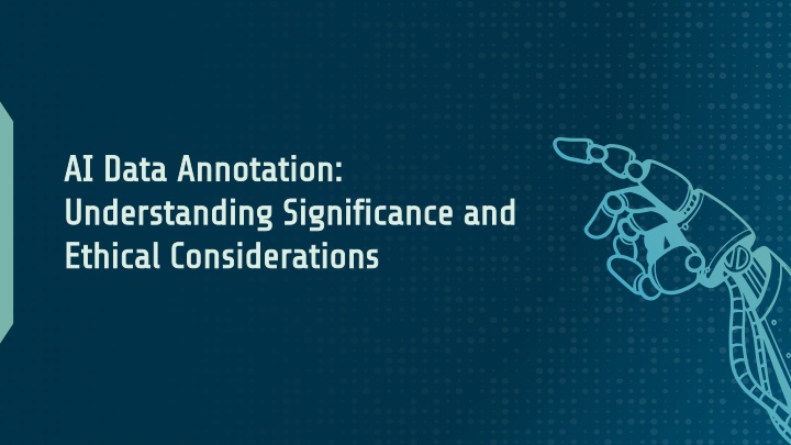ai data annotation understanding significance