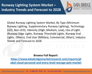 runway lighting system market industry trends