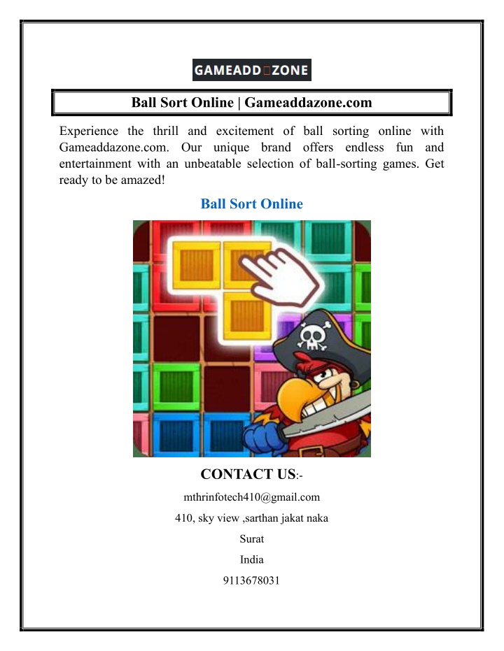 ball sort online gameaddazone com