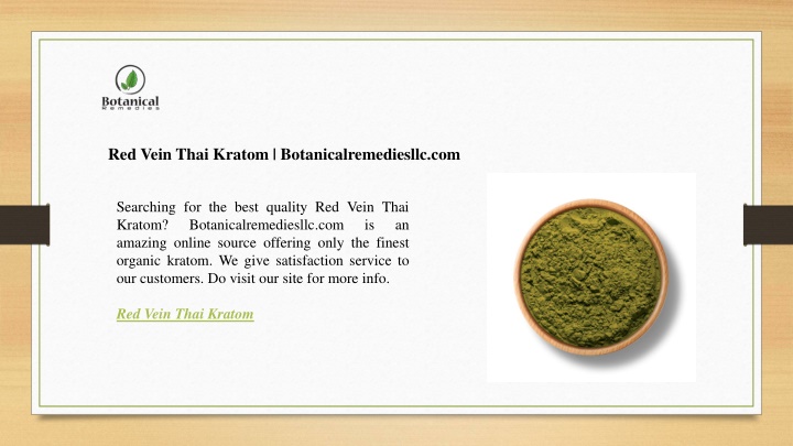 red vein thai kratom botanicalremediesllc com