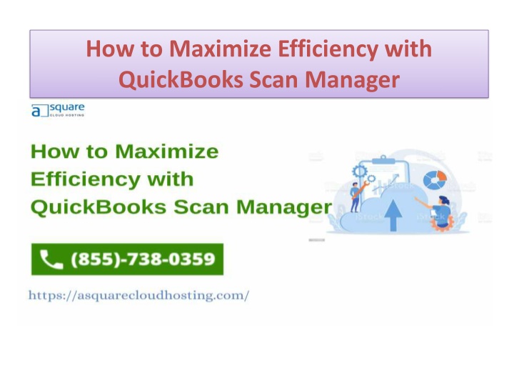 how to maximize efficiency with quickbooks scan