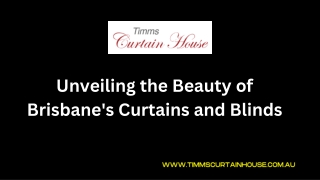 Curtains And Blinds Brisbane