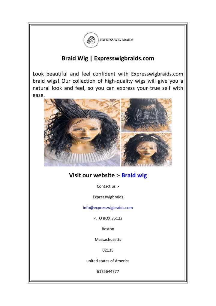 braid wig expresswigbraids com