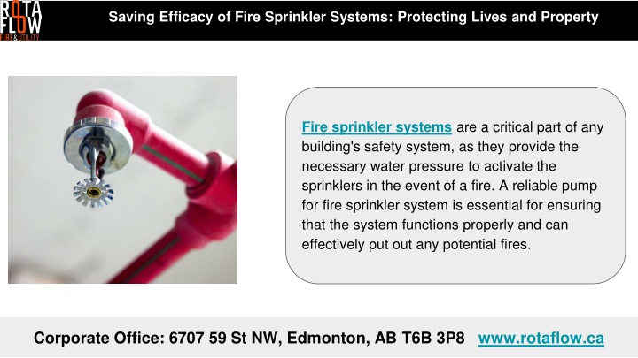 saving efficacy of fire sprinkler systems