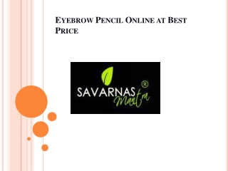 Eyebrow Pencil Online at Best Price