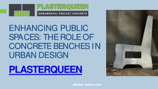 Enhancing Public Spaces The Role of Concrete Benches in Urban Design