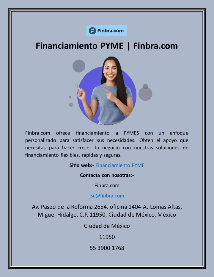 financiamiento pyme finbra com